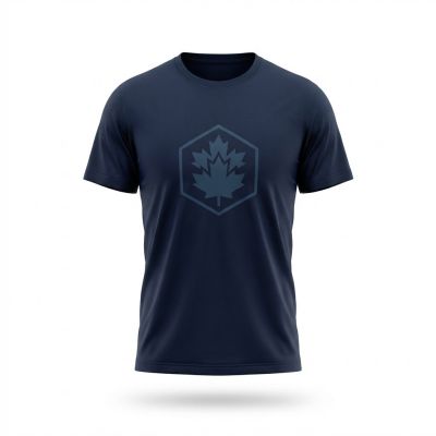 MEN LUMBERJACK TEE BIG ICONIC LOGO NAVY